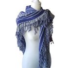 Roxy Large Scarf Oversized Western Tribal Blanket Poncho with Tassels