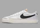 Nike Blazer Low '77 VNTG Retro Shoes White Black Sail DA6364-101 Mens Size