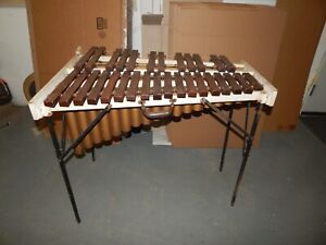Vintage Leedy & Ludwig Elkhart, IN Xylophone Octave Marimba Retro USA Made