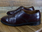 Bostonian Mens Size 10.5 E/C Classics Oxford Lace Up Wing Tips Burgandy Shoes