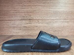 Nike Men's Slides Benassi JDI Sandals Black 343880-001 Lot Size 9