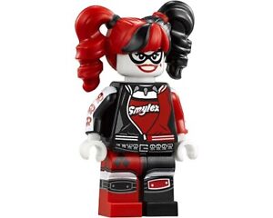 LEGO DC Super Heroes Harley Quinn - pigtails minifigure 70922 70906