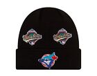 Men's New Era Black Toronto Blue Jays 2x World Series Champions Knit Hat