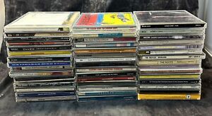 LOT OF 60 CDs / Alternative & Classic Rock  / Rare Titles - From DJ’s Collection