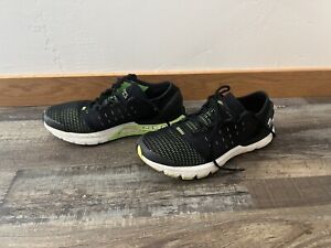 Under Armour Speedform Europa Black Lime Men's Running Shoes Size 12