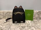 New w/o Tags Kate Spade Black Cat Leather Coin Purse Jazz Things Up ~ Free Ship!