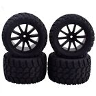 T7008 RC Tires and Wheels with Foam Inserts 4pcs For Traxxas 1/16 E-Revo Truck