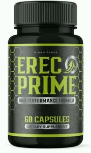 Erec Prime Supplement for Men Virility, ErecPrime Male Performance Formula 60ct