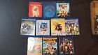 Blu-Ray Lot of 10, Family Movies,Used,Aladdin TinTin Lorax Despicable Me2 &More!