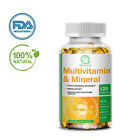 120Pcs Multi Vitamin &amp; Mineral Capsules For Men&amp;Women's Health GMO FREE