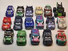 Disney Pixar Cars Mini Racers, Diecast Vehicles By Mattel - Lot of 16