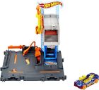 Hot Wheels City Downtown Repair Station Playset With 1:64 Scale Vehicle