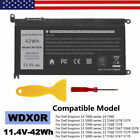 WDX0R Battery For Dell Inspiron 5378 5368 5379 5565 5567 5568 Latitude 3480 3580