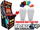Arcade1up Mortal Kombat - Joystick Bat Tops UPGRADE! (2pcs White)