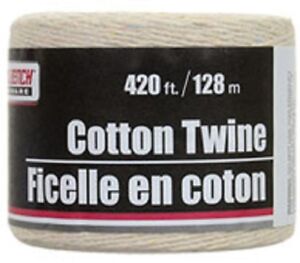Cotton Twine, 420-ft. Rolls