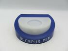 Plastic Olympus Pen Micro Camera Lens Store Display Stand Blue & White