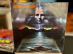 New ListingAnnihilator - Never Neverland Vinyl Record 1990 ROADRACER  RARE! EX Metal Thrash