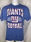 New York Giants NFL '47 Brand Blue Vintage Tubular Logo T-Shirt Men's XL NWT