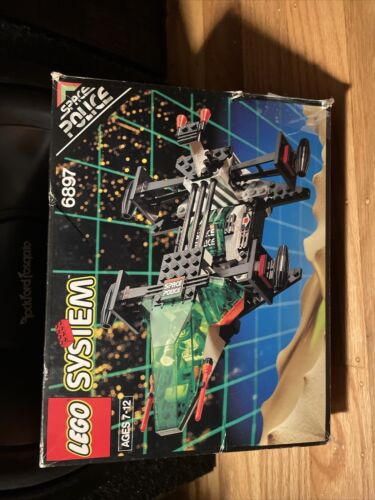 LEGO System 6897 Rebel Hunter Space Police 100% Complete. Box Included/No Manual