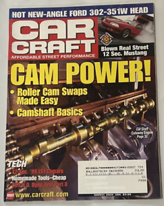 Car Craft March 2004 Mustang, LS1 Camaro, Camshaft Basics, Homemade Tools