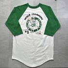 1986 Boston Celtics Vintage Raglan T-Shirt Size XL Larry Bird Never Worn 80s