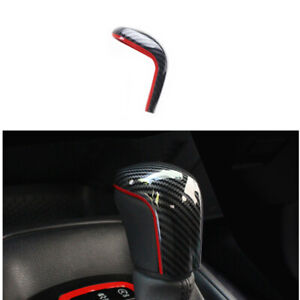 ABS Carbon Fiber Car Gear Shift Knob Cover Trim For Toyota Corolla 2019 2021 (For: Toyota)