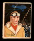 1934 National Chicle Sky Birds #58 Captain Alcock   F X3060593