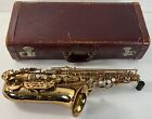 Vintage 1952 Blessing Alto Saxophone w Hard Case Missing Neck + Mouthpiece