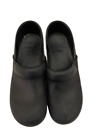 DANSKO professional 40 9.5 oiled black clogs shoes leather nursing doctors