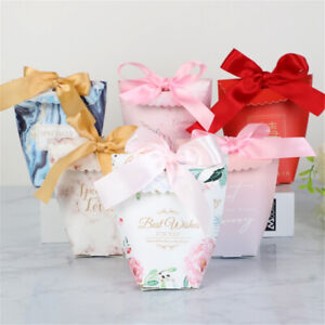 1Pc Wedding Sweet Candy Box Gift Boxes Paper Bag Event Party Favor Baby Shower