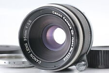 [Near MINT] Canon 35mm f/2.8 LTM L39 Leica Screw Mount Black Lens From JAPAN