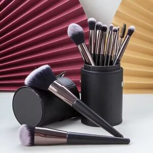 11-Piece Professional Makeup Brush Set W/Storage Case