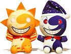 Sundrop/Moondrop Clown FNAF Security Breach Sun Plush Doll Stuffed toy 25cm 2PCs