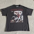 Vintage Cannibal Corpse Tomb of the Mutilated T-Shirt Size Large Band Tee 2002