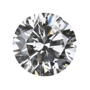 0.30 Ct. Natural Round Cut White G Color Diamond, VVS2 Clarity EGL Certified