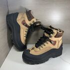 Sorel Asystec Waterproof Hiking Boots Brown Leather Women’s Size 9 EUC