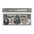 New Listing1880 $5 Legal Tender US Currency Note PMG CU 64