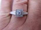 10K Gold Diamond Engagement Ring Diamonds=1/2 Carat D-VS2  Value=$3,500