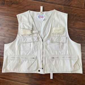Vintage 80s/90s Orvis Outdoor Utility Fly Fishing Vest (Small)