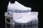 DS Nike Air VaporMax Flyknit 2 Men's white air cushion shoes USA size 8-11