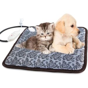 Adjustable Pet Heating Pad Electric Dog Cat Heating Pad Indoor Warmer Mat Bed
