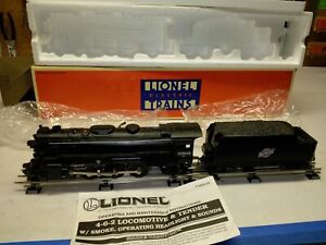 C-8 O gauge Lionel 6-18630 C&NW 4-6-2 smoking whistle steam engine and tender 34
