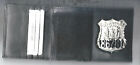 NY/NJ Police Style-Officer Wallet holds Badge/money/credit cards with a Gift Box