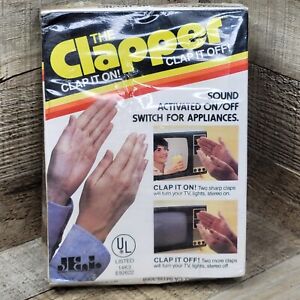 ✅️ NEW SEALED The Clapper - Vintage 1984 Original Box - Clap On Clap Off