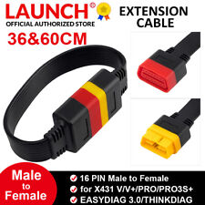 OBD2 Extension Cable 16Pin Male to Female for Thinkdiag Connector 36CM 60CM