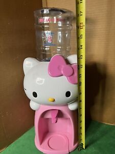 Hello Kitty Pink and White Mini Drink Dispenser Water Dispenser RARE -vintage