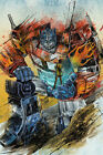 Transformers Movie Art Print Optimus Prime Poster 