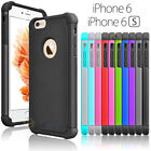 For iPhone 6 / 6 Plus + Phone Case Shockproof Hybrid Rubber Hard Cover Skin
