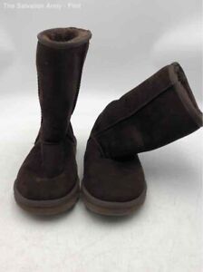 UGG Australia Womens Classic Tall 5815 Brown Suede Winter Boots Size US 7