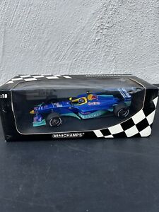 Mini champs 1/18 Red Bull Dauber Petronas C18 P.Diniz Formula One Car